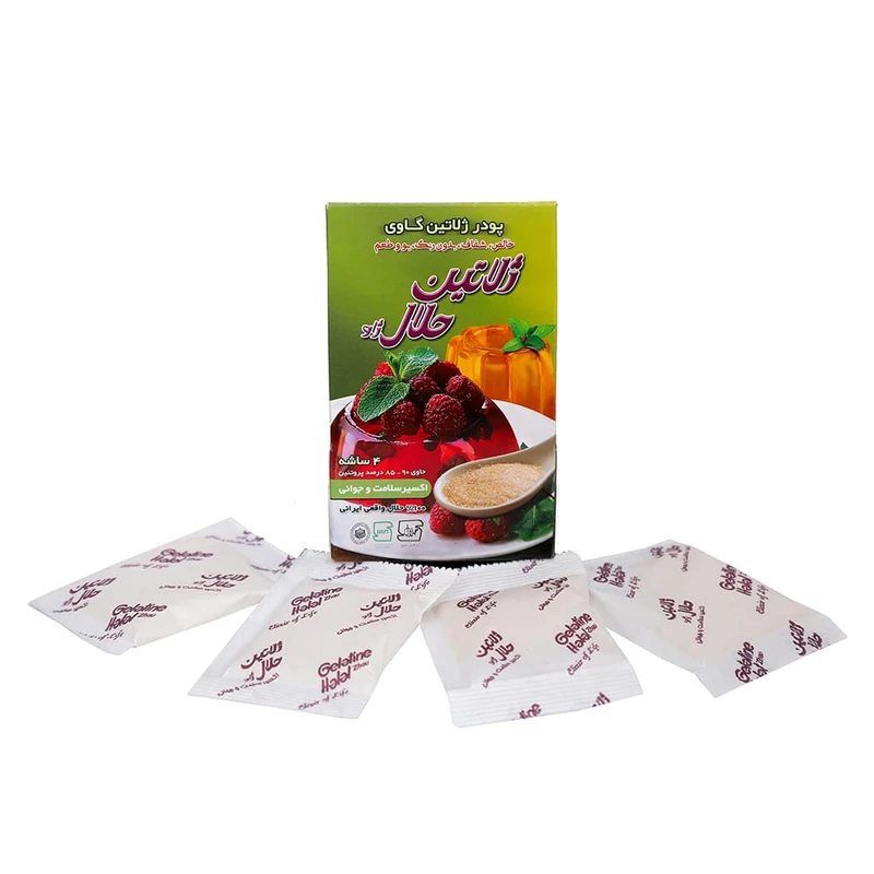 ژلاتین حلال ژاو _ ۴ساشه