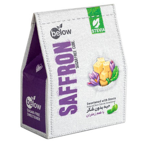 حبه بدون شکر با طعم زعفران - 300 گرم