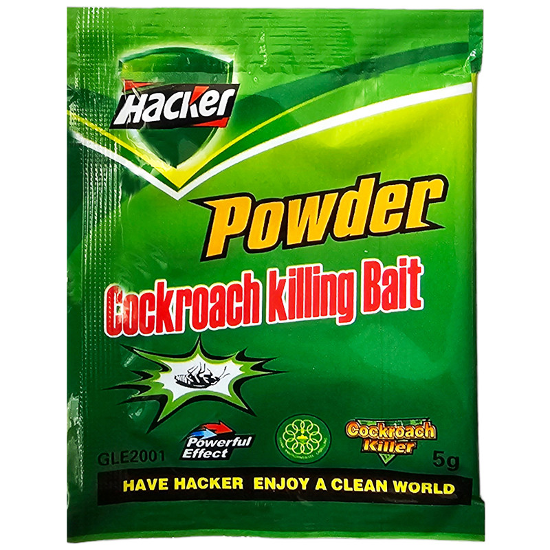پودر حشره کش هکر مدل S.01 وزن 5 گرم ۶ عددی