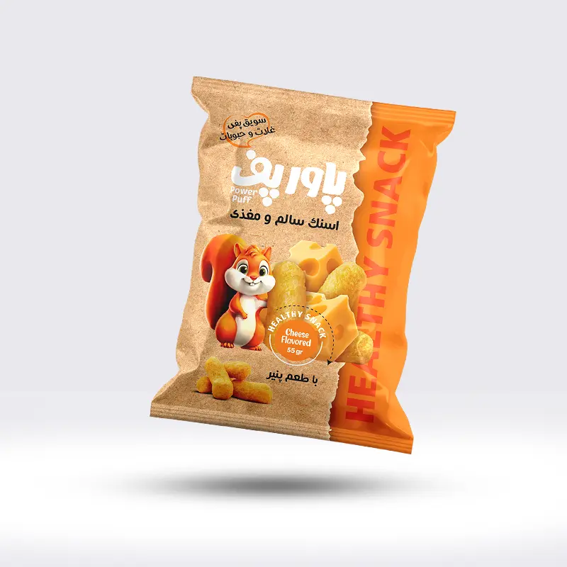 پفک سالم با سویق طعم پنیری